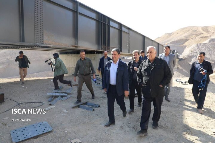 بازدید معاون وزیر راه و شهرسازی  از پروژه راه‌آهن اردبیل