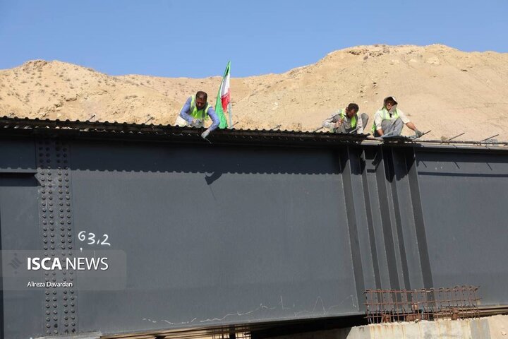 بازدید معاون وزیر راه و شهرسازی  از پروژه راه‌آهن اردبیل