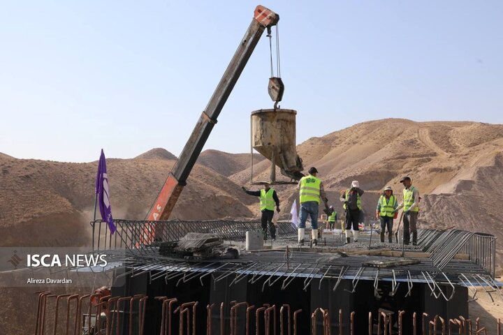 بازدید معاون وزیر راه و شهرسازی  از پروژه راه‌آهن اردبیل