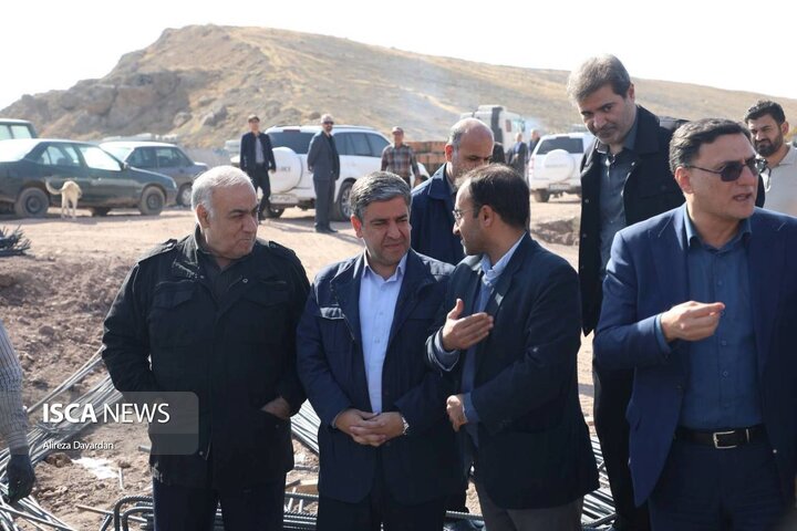 بازدید معاون وزیر راه و شهرسازی  از پروژه راه‌آهن اردبیل