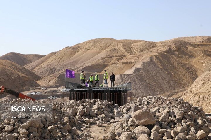 بازدید معاون وزیر راه و شهرسازی  از پروژه راه‌آهن اردبیل