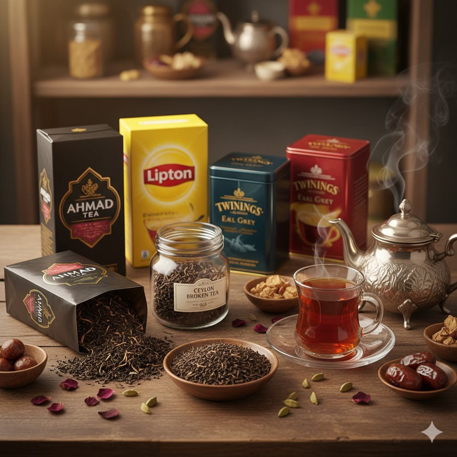 سفری به دنیای چای‌های وارداتی