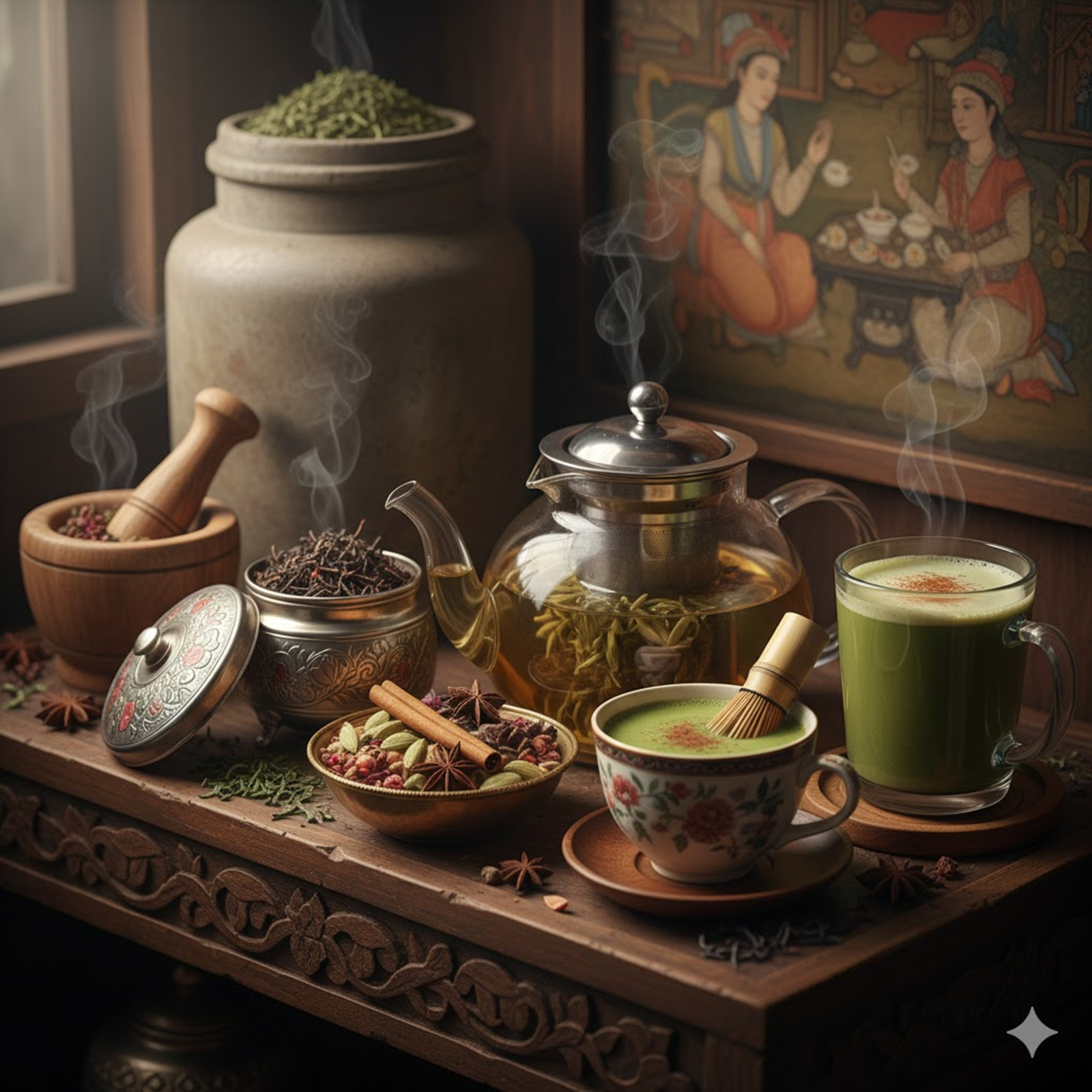 سفری به دنیای چایهای وارداتی