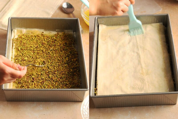 آموزش شیرینی پزی / طرز تهیه باقلوا در منزل به سبک بازاری