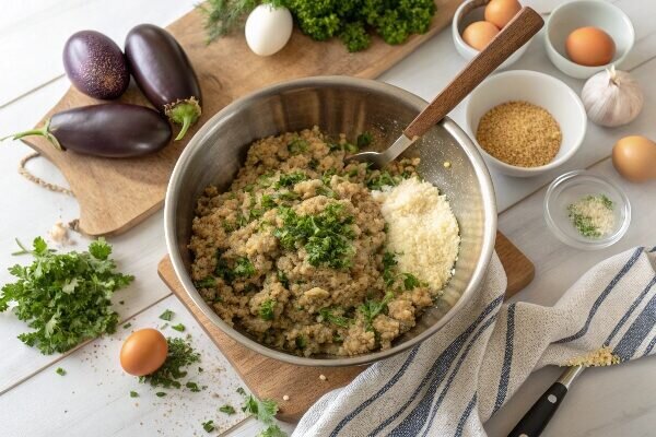 آموزش آشپزی / طرز تهیه کتلت بادمجان کبابی با تمام نکات و ترفندها