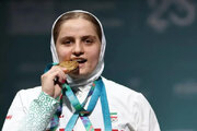 طلای بانوی اردبیلی الهام‌بخش دختران می‌شود