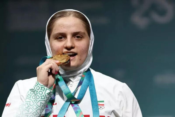 طلای بانوی اردبیلی الهام‌بخش دختران می‌شود