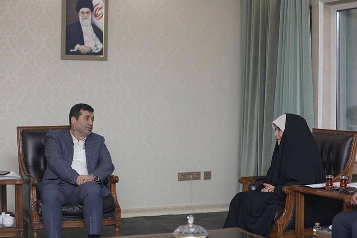 نماینده مردم هرمزگان با وزیر ورزش دیدار کرد