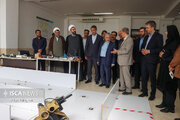 بازدید بیژن رنجبر از دستاورد های علمی و رباتیک دانشگاه آزاد اسلامی واحد یزد