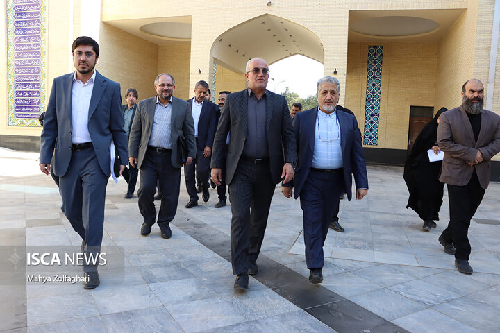 بازدید یک‌روزه بیژن رنجبر، رئیس دانشگاه آزاد اسلامی، از واحد یزد