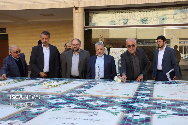 بازدید یک‌روزه بیژن رنجبر، رئیس دانشگاه آزاد اسلامی، از واحد یزد