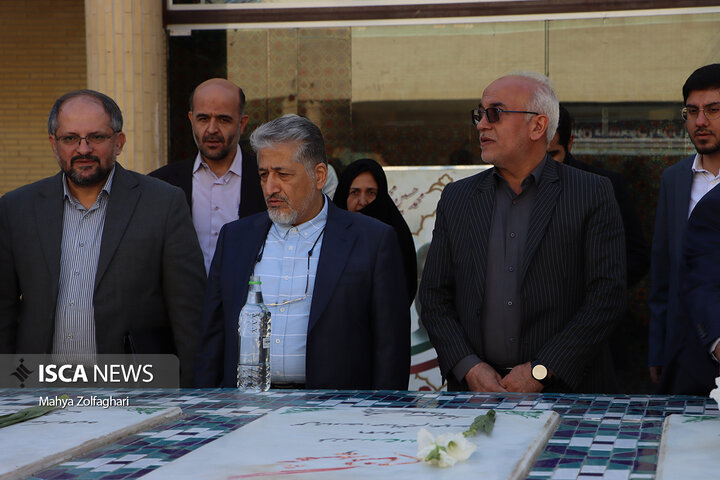 بازدید یک‌روزه بیژن رنجبر، رئیس دانشگاه آزاد اسلامی، از واحد یزد