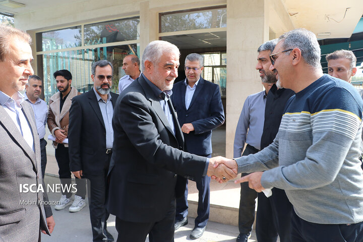 بازدید نماینده یزد از دانشگاه ملّی مهارت استان با حضور هیئت رئیسه دانشگاه