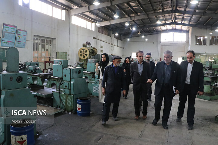 بازدید نماینده یزد از دانشگاه ملّی مهارت استان با حضور هیئت رئیسه دانشگاه
