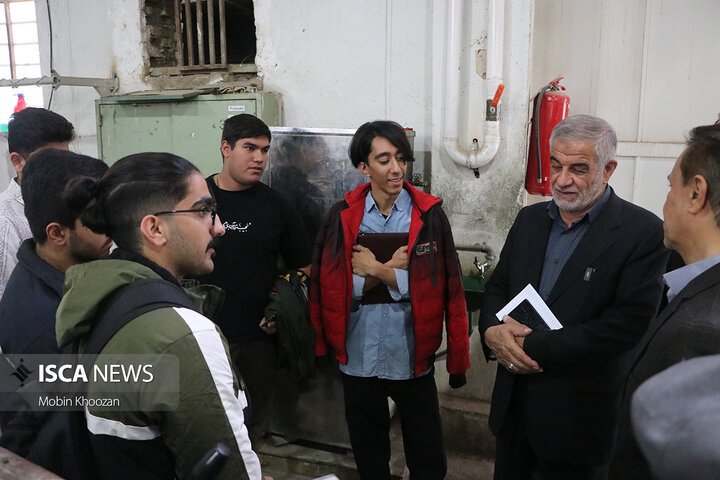 بازدید نماینده یزد از دانشگاه ملّی مهارت استان با حضور هیئت رئیسه دانشگاه