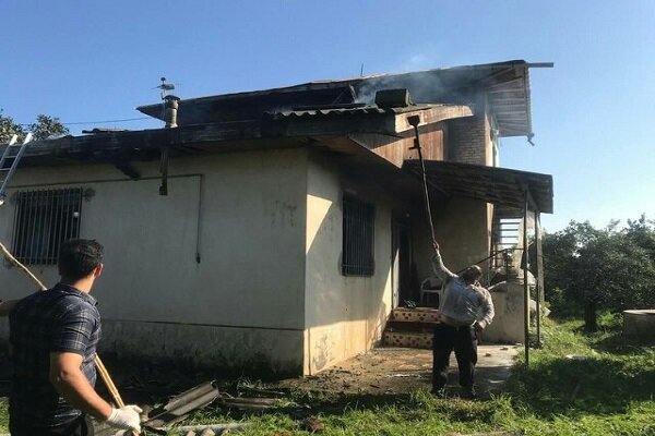 آتش سوزی در واجارگاه جان یک زن را گرفت