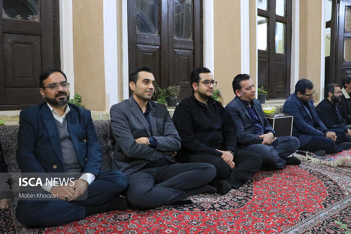 مراسم روضه‌خوانی حضرت زهرا (س) در خانه تشکل‌های مردم نهاد یزد