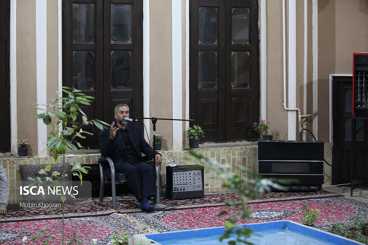 مراسم روضه‌خوانی حضرت زهرا (س) در خانه تشکل‌های مردم نهاد یزد