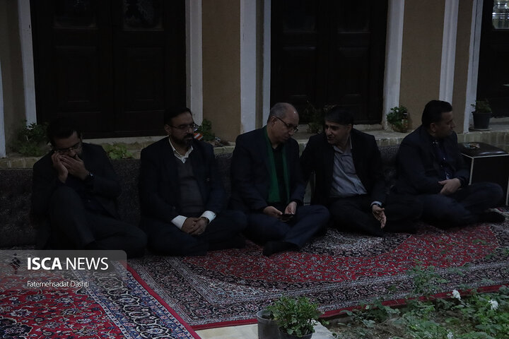 مراسم روضه‌خوانی حضرت زهرا (س) در خانه تشکل‌های مردم نهاد یزد