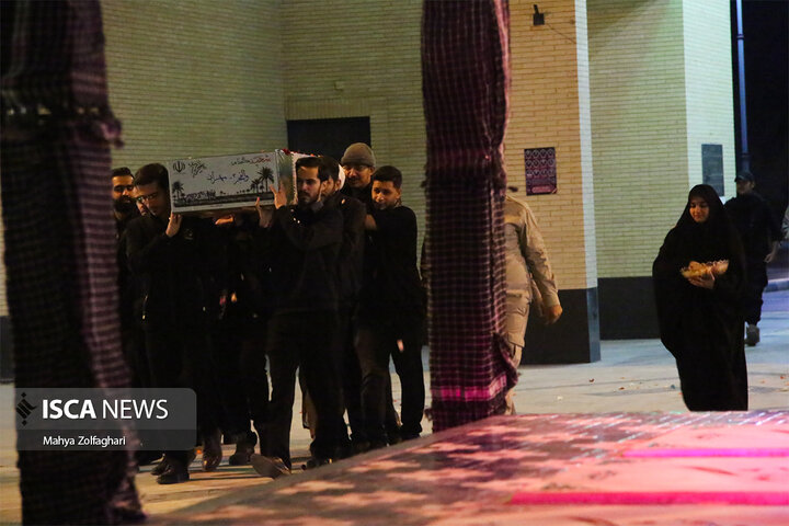 مراسم ایام فاطمیه در دانشگاه آزاد اسلامی یزد