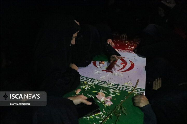 مراسم ایام فاطمیه در دانشگاه آزاد اسلامی یزد