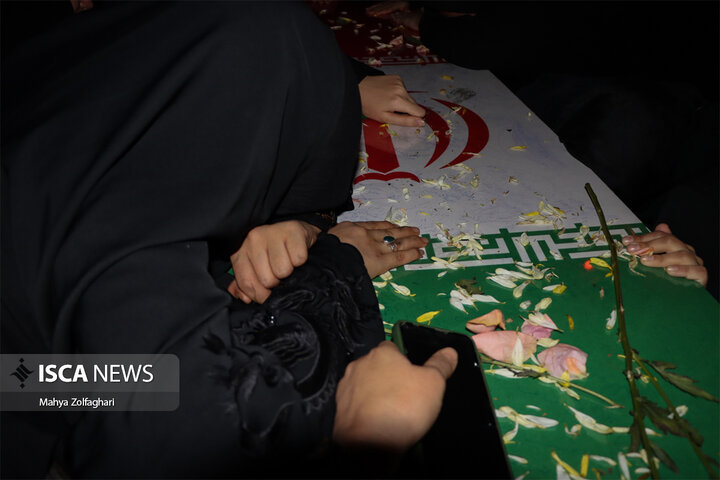 مراسم ایام فاطمیه در دانشگاه آزاد اسلامی یزد