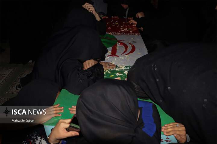 مراسم ایام فاطمیه در دانشگاه آزاد اسلامی یزد