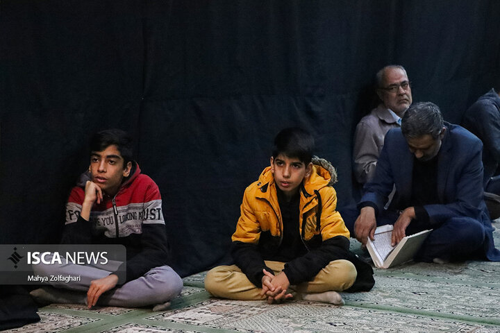 مراسم ایام فاطمیه در دانشگاه آزاد اسلامی یزد