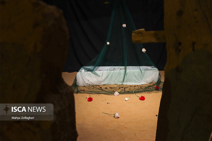 مراسم ایام فاطمیه در دانشگاه آزاد اسلامی یزد