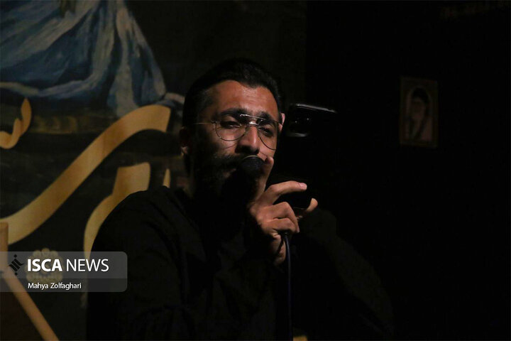 مراسم ایام فاطمیه در دانشگاه آزاد اسلامی یزد