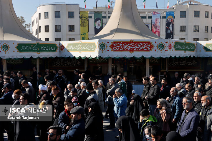 اجتماع باشکوه فاطمیون در مشهد