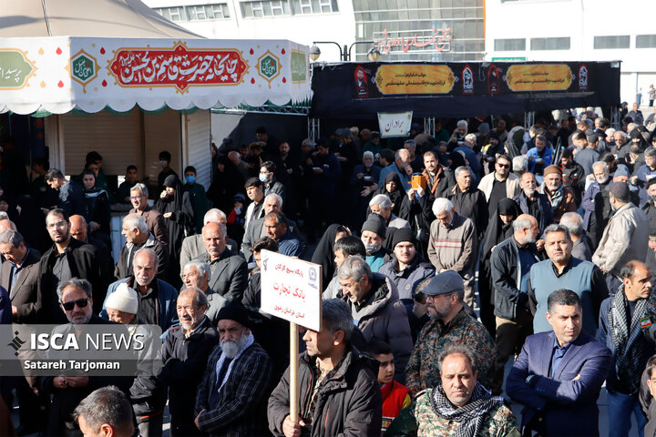 اجتماع باشکوه فاطمیون در مشهد