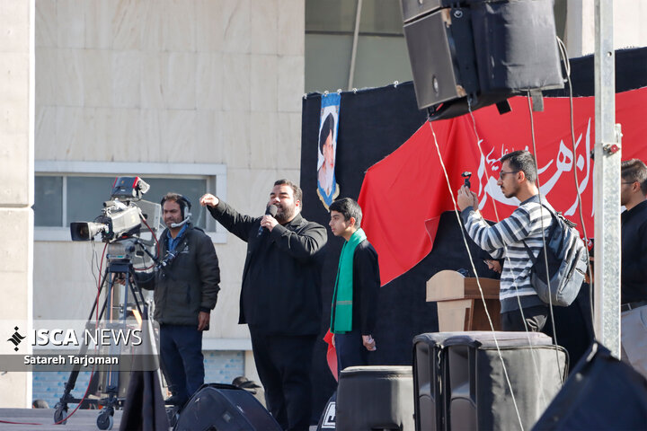 اجتماع باشکوه فاطمیون در مشهد