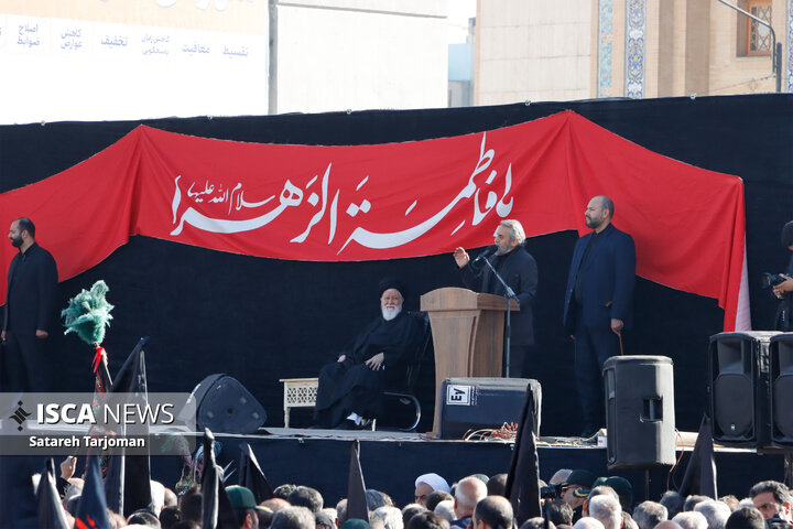 اجتماع باشکوه فاطمیون در مشهد