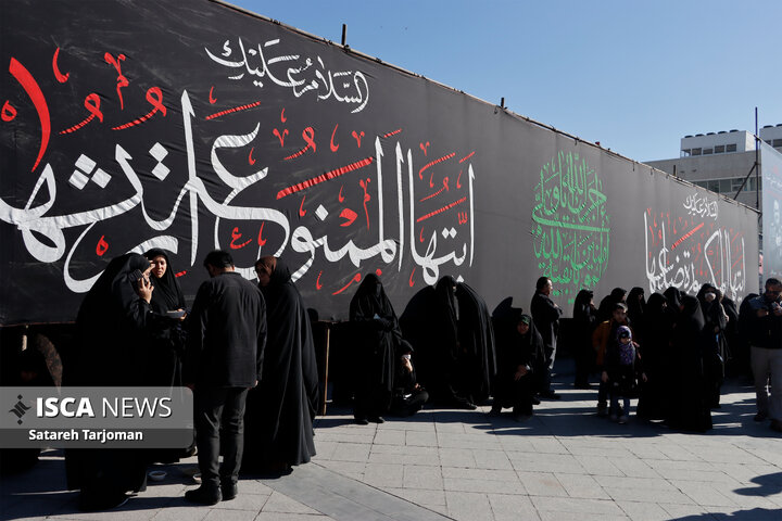 اجتماع باشکوه فاطمیون در مشهد