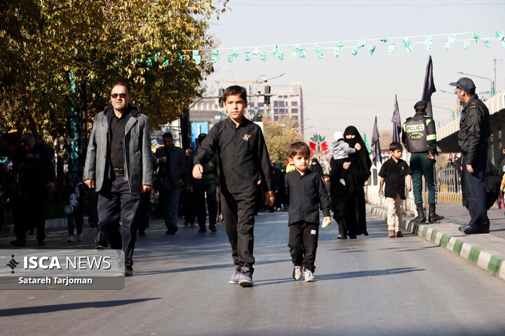 اجتماع باشکوه فاطمیون در مشهد