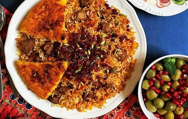 آموزش آشپزی / طرز تهیه شاه پلو مخلوط؛ مخصوص عاشقان ته‌دیگ