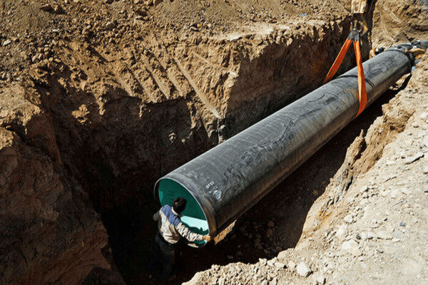 خط انتقال آب سد چراغ‌ ویس ـ بانه به ایستگاه آخر رسید