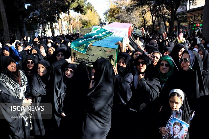 تشییع شهید گمنام بجنورد