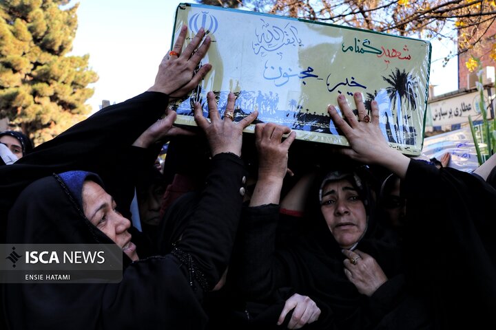 تشییع شهید گمنام بجنورد