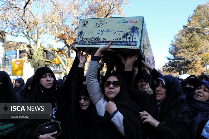 تشییع شهید گمنام بجنورد