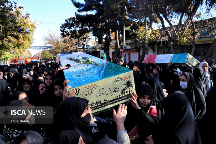 تشییع شهید گمنام بجنورد