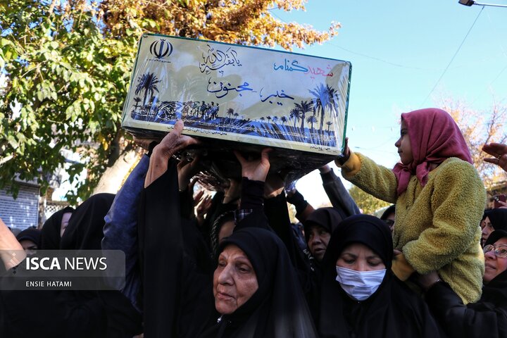 تشییع شهید گمنام بجنورد