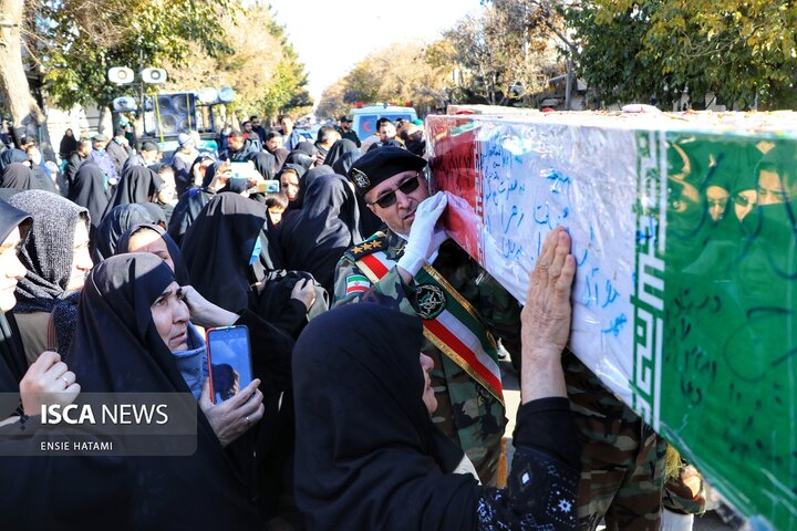 تشییع شهید گمنام بجنورد