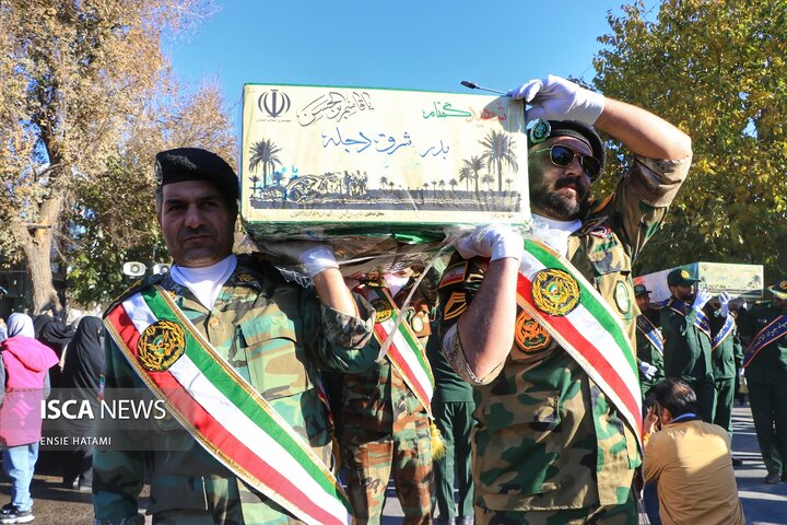 تشییع شهید گمنام بجنورد