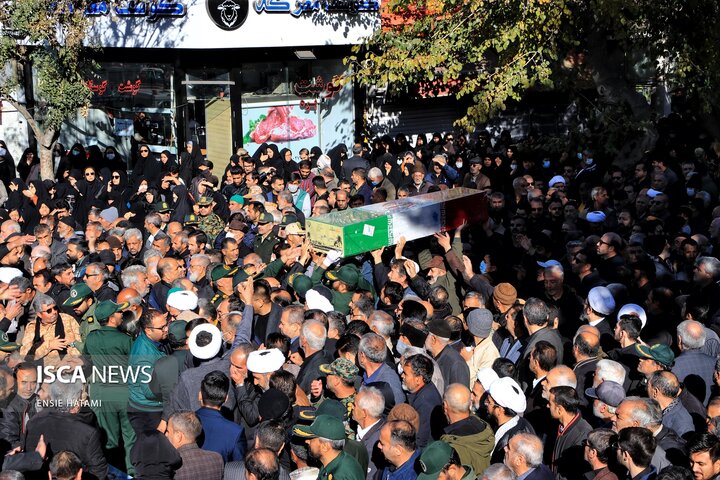 تشییع شهید گمنام بجنورد