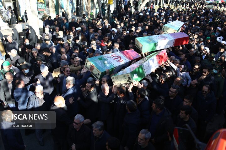 تشییع شهید گمنام بجنورد