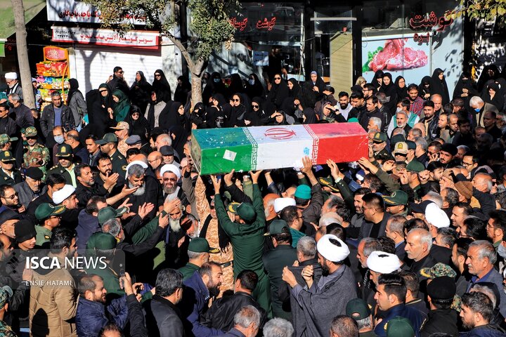 تشییع شهید گمنام بجنورد