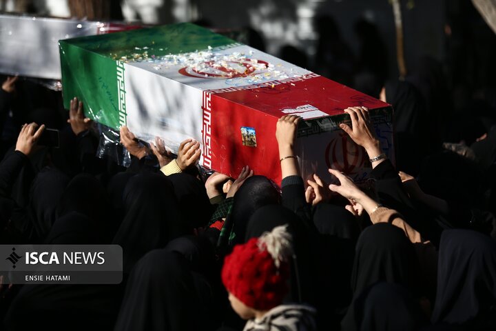 تشییع شهید گمنام بجنورد