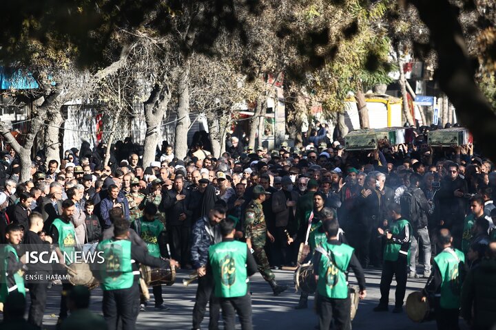 تشییع شهید گمنام بجنورد